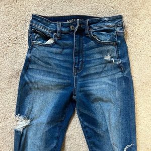 American Eagle super high rise jegging (sz 4 reg)